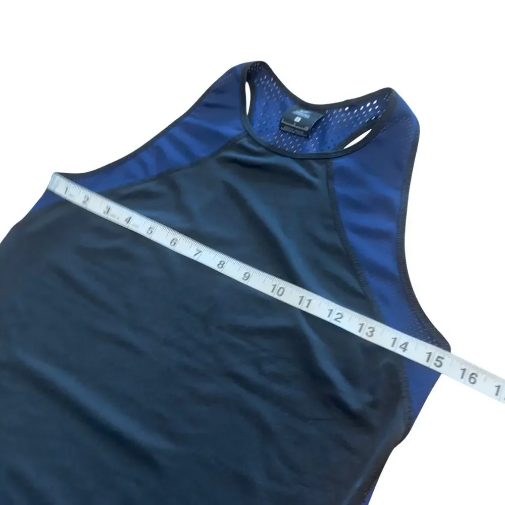 Nike Pro Hypercool High Neck Racerback Tank Top Breathable Women's Small Blue - Picture 7 of 9